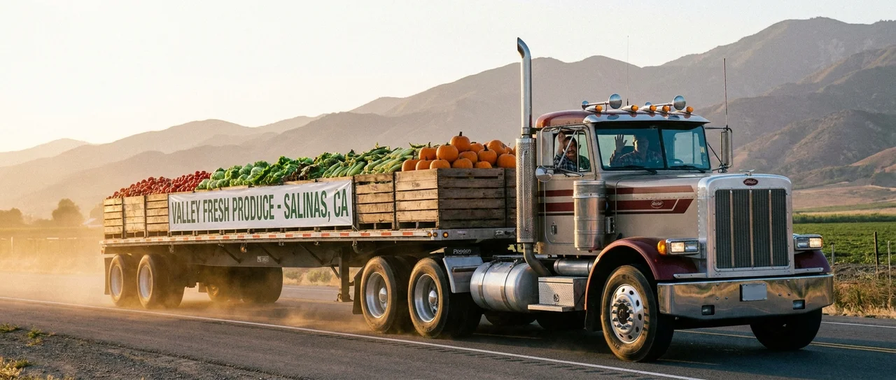 Fresh Produce Hauling Insurance